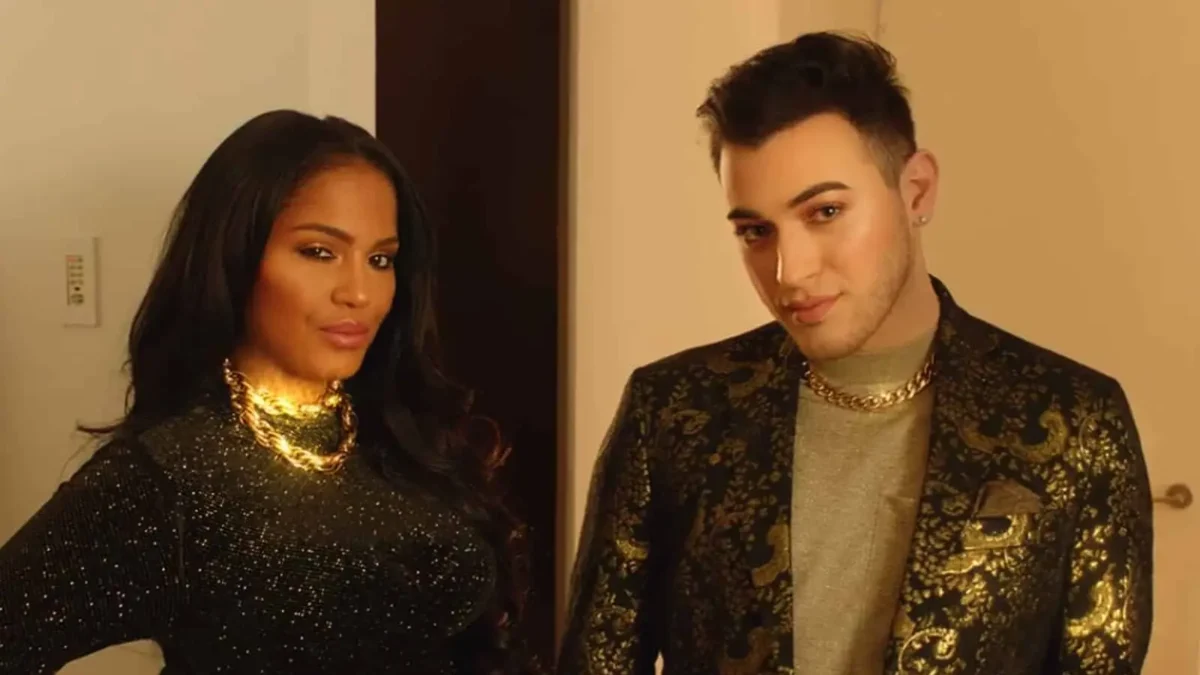 screenshot from boss life advertisement featuring the two influencers