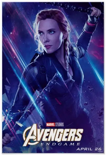 Avengers character poster - Black Widow