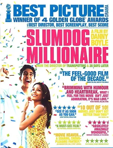 review poster for slumdog millionaire