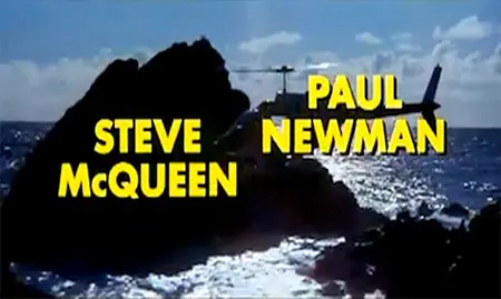 lead actors from the Towering Inferno names set diagonally