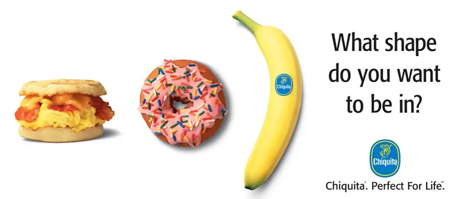 a sequence of three pieces of food