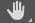 Photoshop hand tool icon