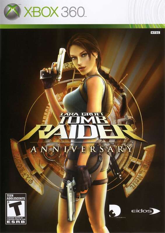 "Tomb Raider: Anniversary" XBox Cover