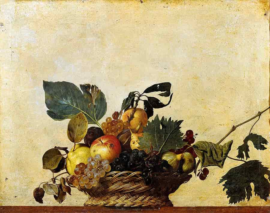 Caravaggio's Basket of Fruit