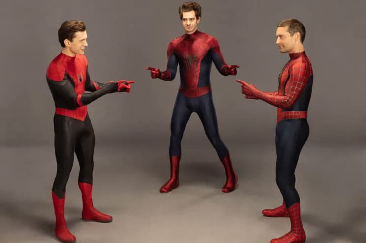 the three Spider-man actors