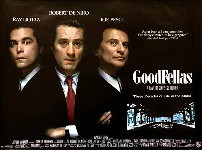 movie poster for Goodfellas