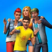 group of SIMS characters