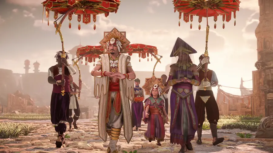 The arrival of Avad in Horizon Forbidden West