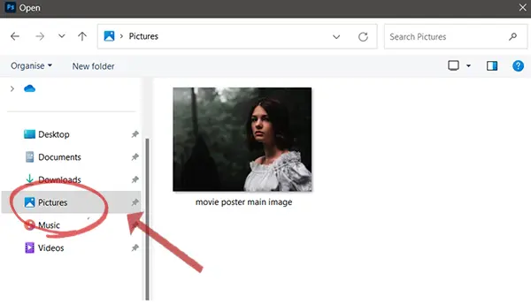 screenshot of File Explorer