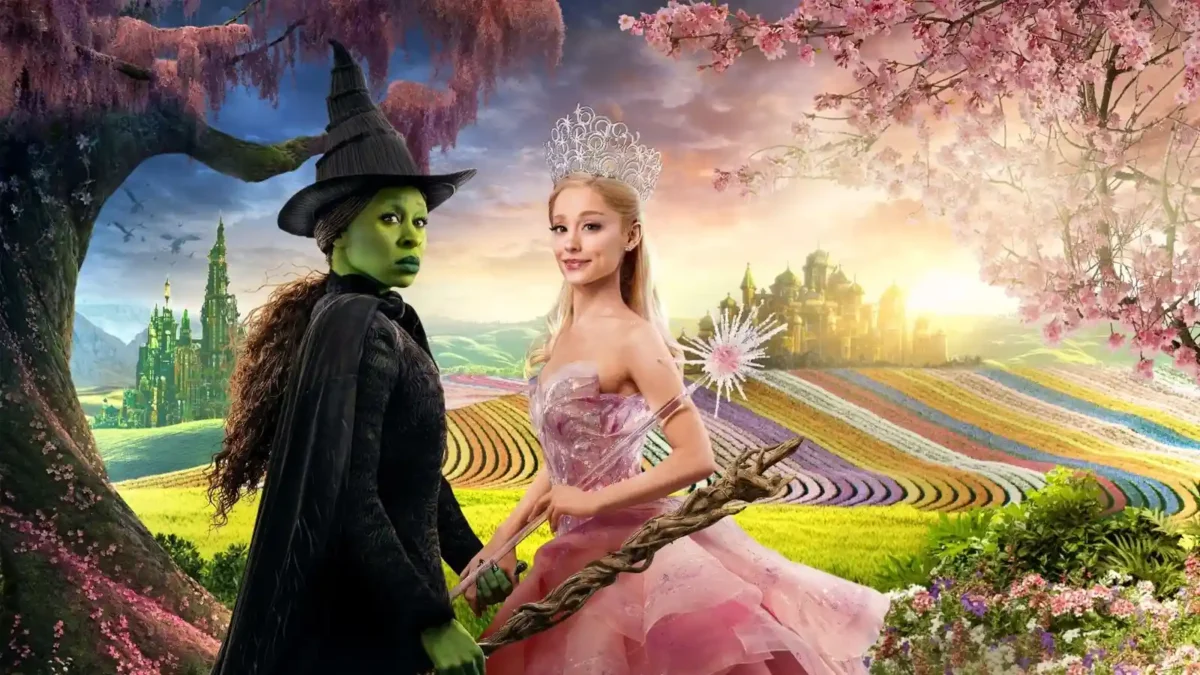 expressions of Elphaba and Glinda